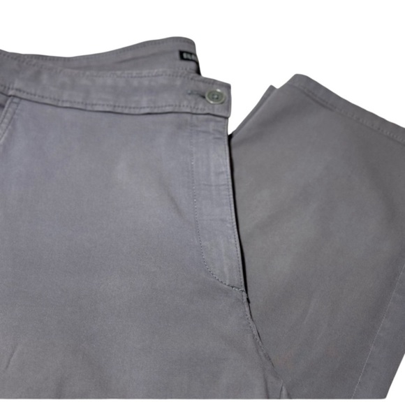 Eileen Fisher Organic Cotton Pant Size 12 Super Soft And Lightweight khaki grey - Picture 5 of 11